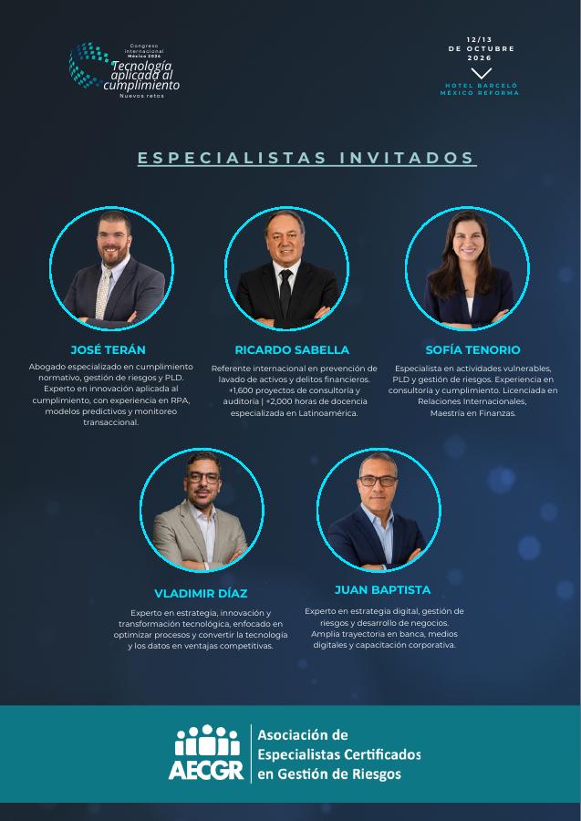 Segundo grupo de especialistas invitados